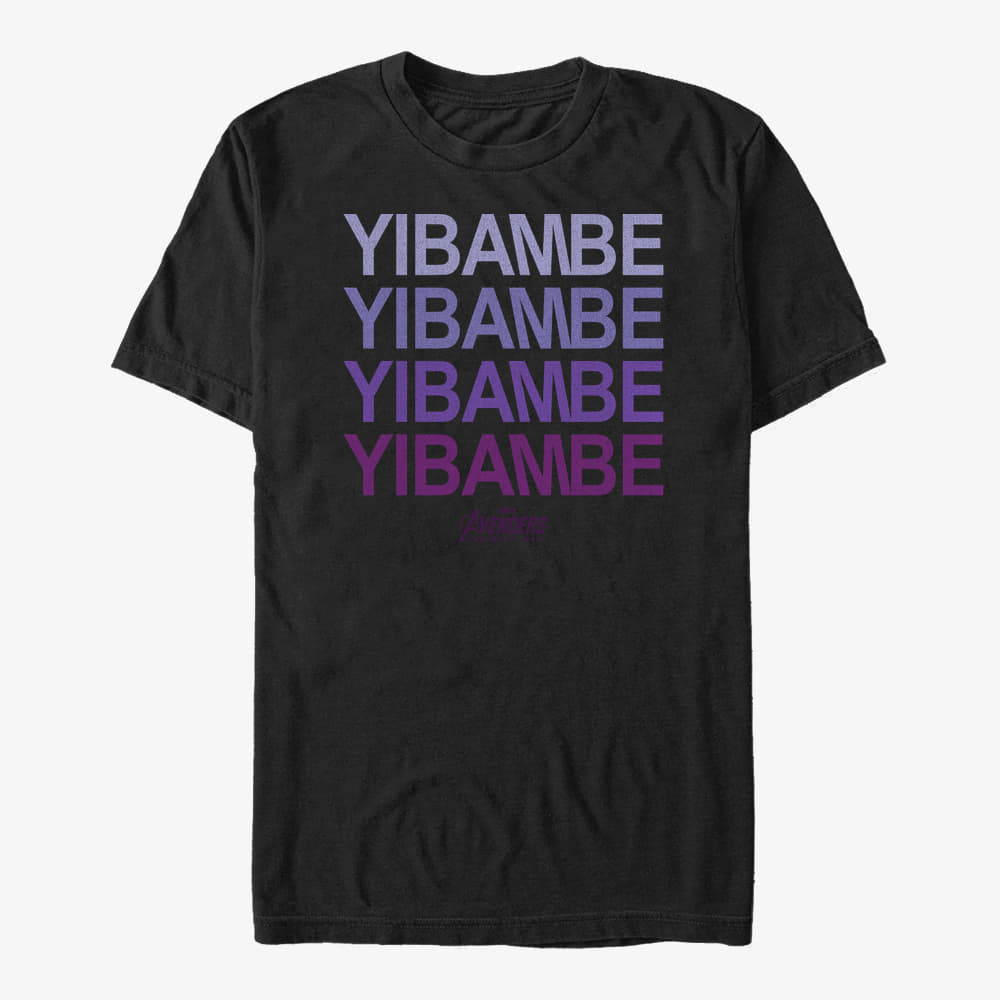T-Shirts Merch Marvel Avengers: Infinity War - YIBAMBE Unisex T-Shirt Black