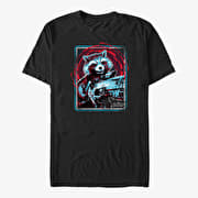 Merch Marvel Avengers: Infinity War - Rocket Unisex T-Shirt Black