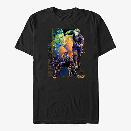 Merch Marvel Avengers: Infinity War - Ultimate Three Unisex T-Shirt Black