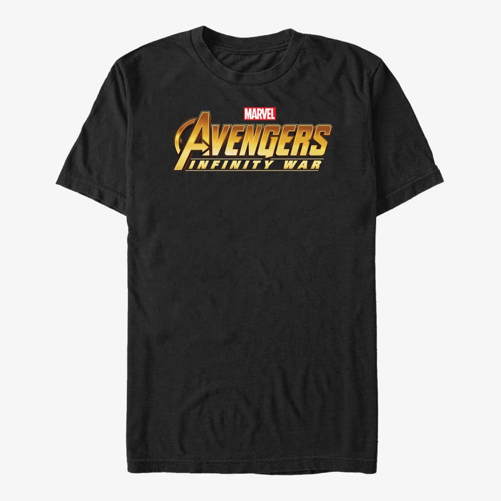 T-shirts Merch Marvel Avengers: Infinity War - Infinity Logo Unisex T-Shirt Black