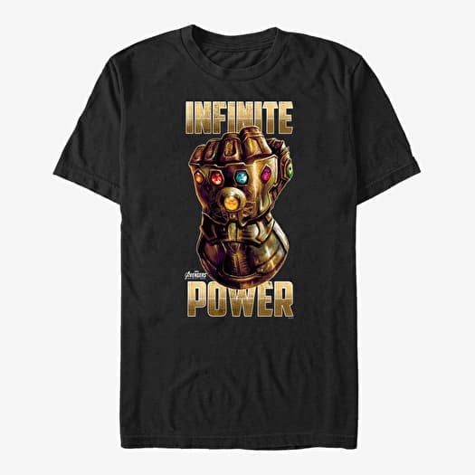 T-shirt Merch Marvel Avengers: Infinity War - Infinite Power Unisex T-Shirt Black
