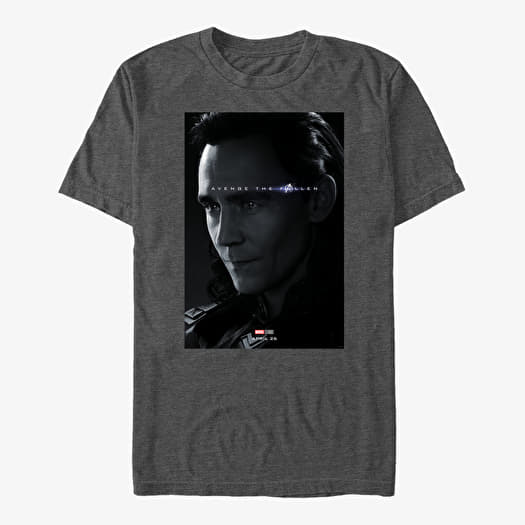 Maglietta Merch Marvel Avengers Endgame - Avenge Loki Unisex T-Shirt Dark Heather Grey