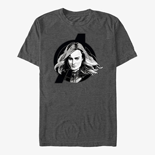 T-shirt Merch Marvel Avengers Endgame - Black and White Unisex T-Shirt Dark Heather Grey