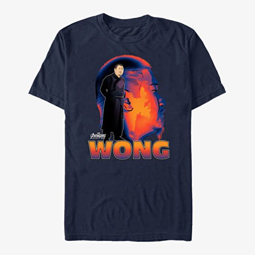 Tricou Merch Marvel Avengers: Infinity War - Wong Sil Unisex T-Shirt Navy Blue