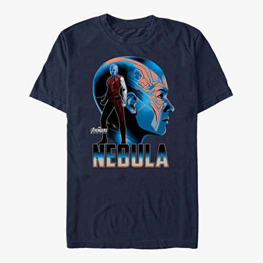 T-shirt Merch Marvel Avengers: Infinity War - Nebula Sil Unisex T-Shirt Navy Blue