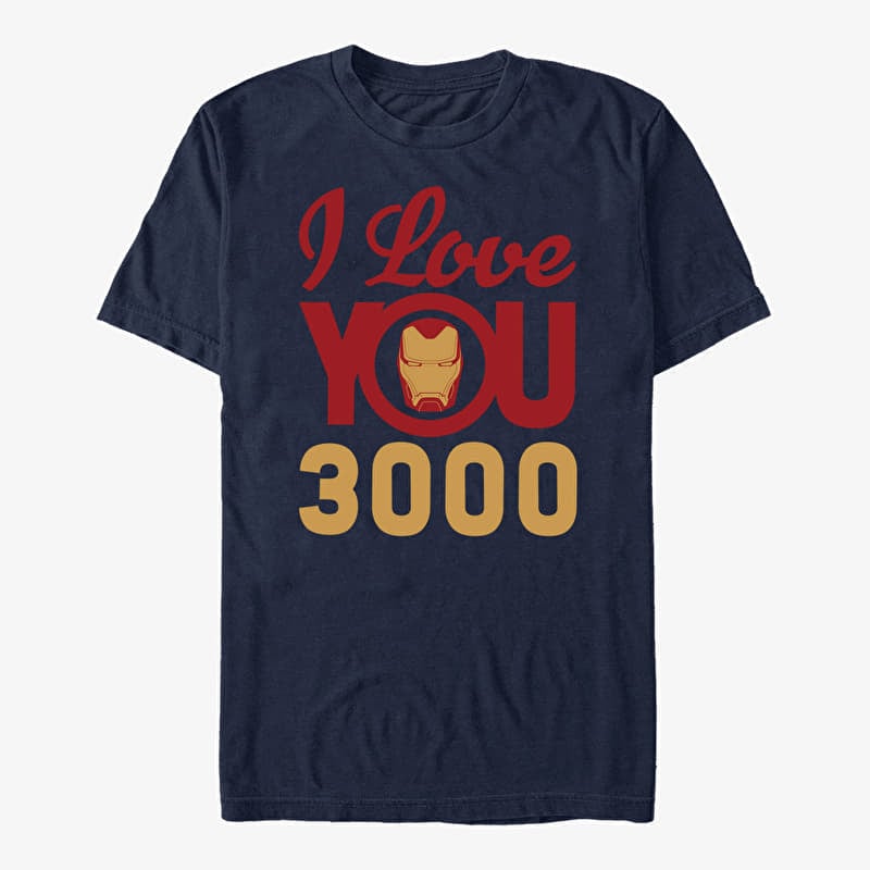 T-shirt Merch Marvel Avengers Endgame - 3000 Icon Face Unisex T-Shirt Navy Blue