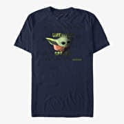 Merch Star Wars: The Mandalorian - Unknown Species Unisex T-Shirt Navy Blue