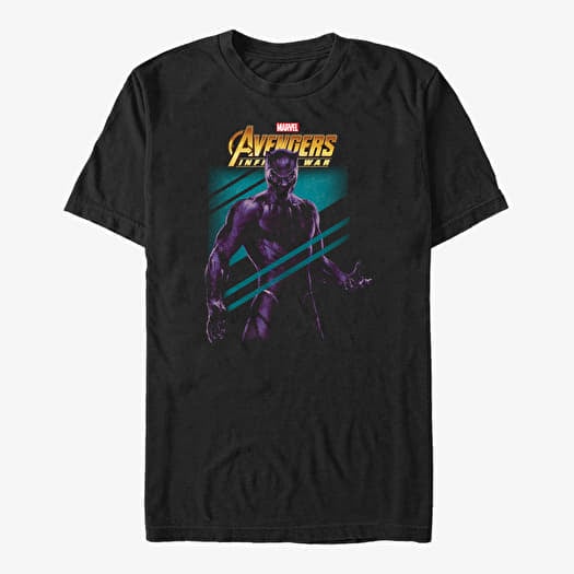 T-shirt Merch Marvel Avengers: Infinity War - PANTHER Unisex T-Shirt Black