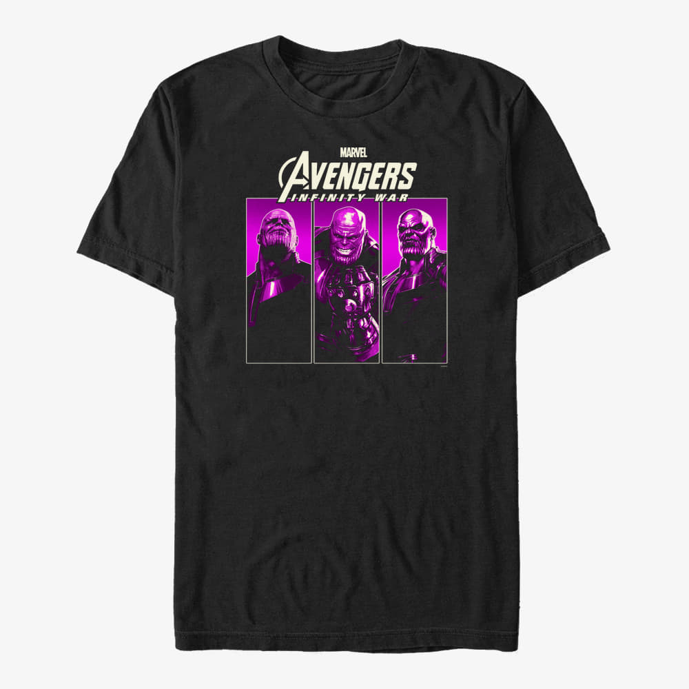 T-shirts Merch Marvel Avengers: Infinity War - Thanos Trio Unisex T-Shirt Black