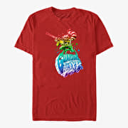 Merch Marvel GOTG Classic - Furry Bite Unisex T-Shirt Red