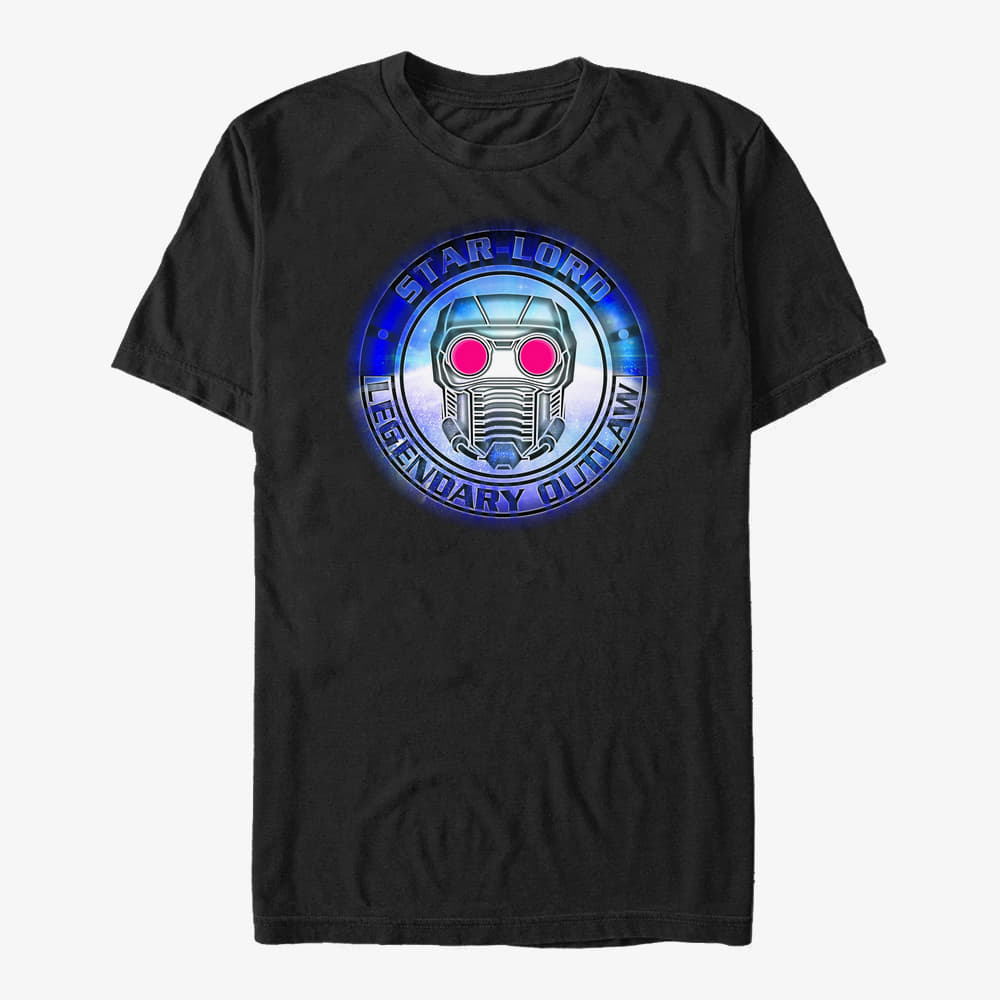 T-Shirts Merch Marvel GOTG Classic - Legendary Outlaw Unisex T-Shirt Black
