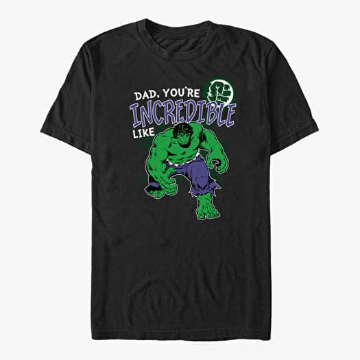 T-shirt Merch Marvel Avengers Classic - Incredible Like Dad Unisex T-Shirt Black
