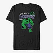 Merch Marvel Avengers Classic - Incredible Like Dad Unisex T-Shirt Black