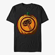 Merch Marvel Avengers Classic - Thor Pumpkin Unisex T-Shirt Black
