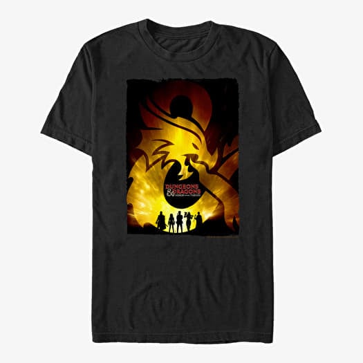 T-shirt Merch Dungeons & Dragons: Honor Among Thieves - Ampersand Poster Unisex T-Shirt Black