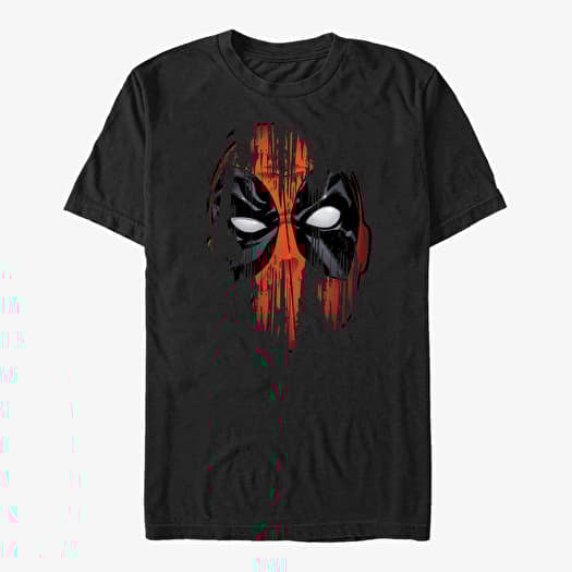 T-shirt Merch Marvel Deadpool - Painted Face Unisex T-Shirt Black