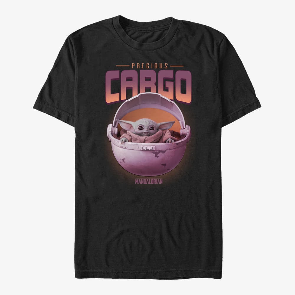 T-shirts Merch Star Wars: The Mandalorian - Precious Cargo Unisex T-Shirt Black
