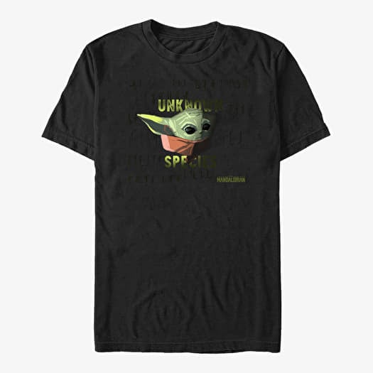 T-shirt Merch Star Wars: The Mandalorian - Unknown Species Unisex T-Shirt Black