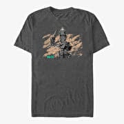 Merch Star Wars: The Mandalorian - IG11 Droid Unisex T-Shirt Dark Heather Grey