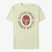 Merch Star Wars: The Mandalorian - Lone Wolf Unisex T-Shirt Natural