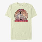 Merch Star Wars: The Mandalorian - Inside the Lines Unisex T-Shirt Natural