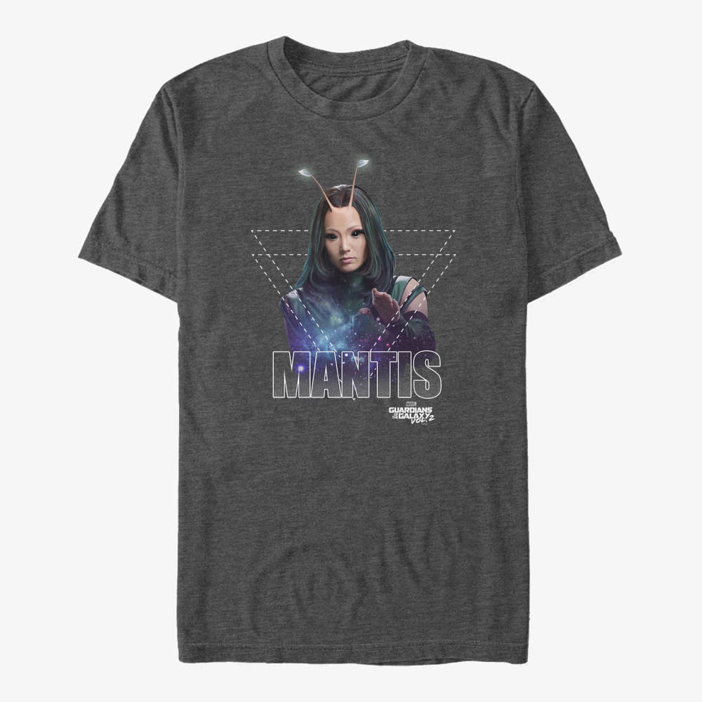 Футболки Merch Marvel GOTG 2 - Guardians Wall Unisex T-Shirt Dark Heather Grey