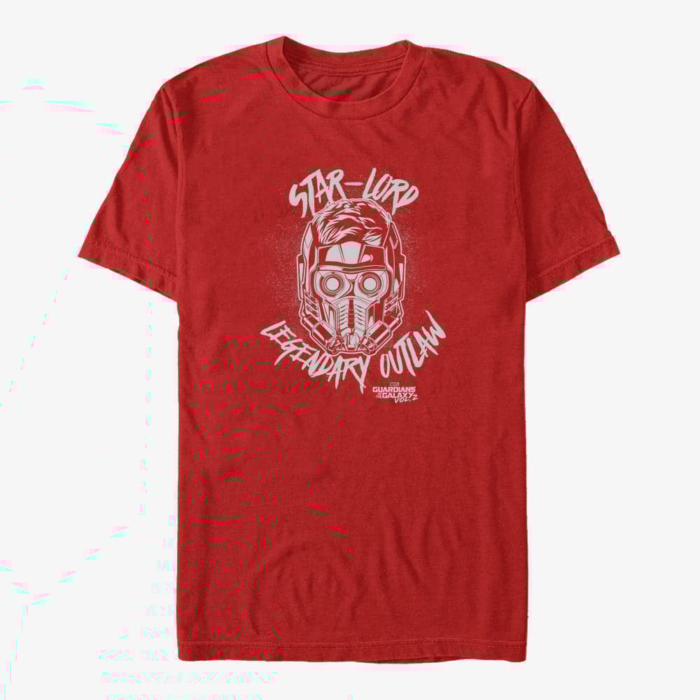 T-särgid Merch Marvel GOTG 2 - Groot Flash Unisex T-Shirt Red