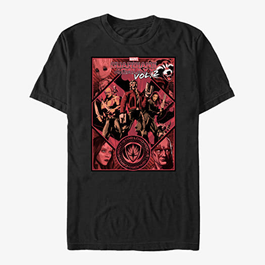 T-shirt Merch Marvel GOTG Classic - Grungelord Unisex T-Shirt Black