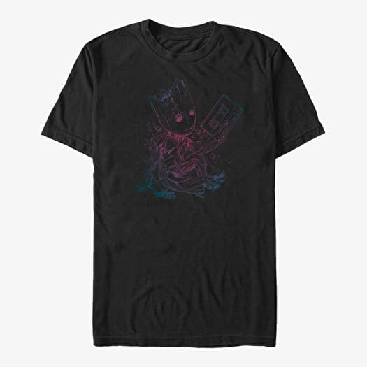 Tričko Merch Marvel GOTG 2 - Mantis Hello Unisex T-Shirt Black