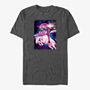 Merch Marvel Deadpool - Space Uniforn Unisex T-Shirt Dark Heather Grey