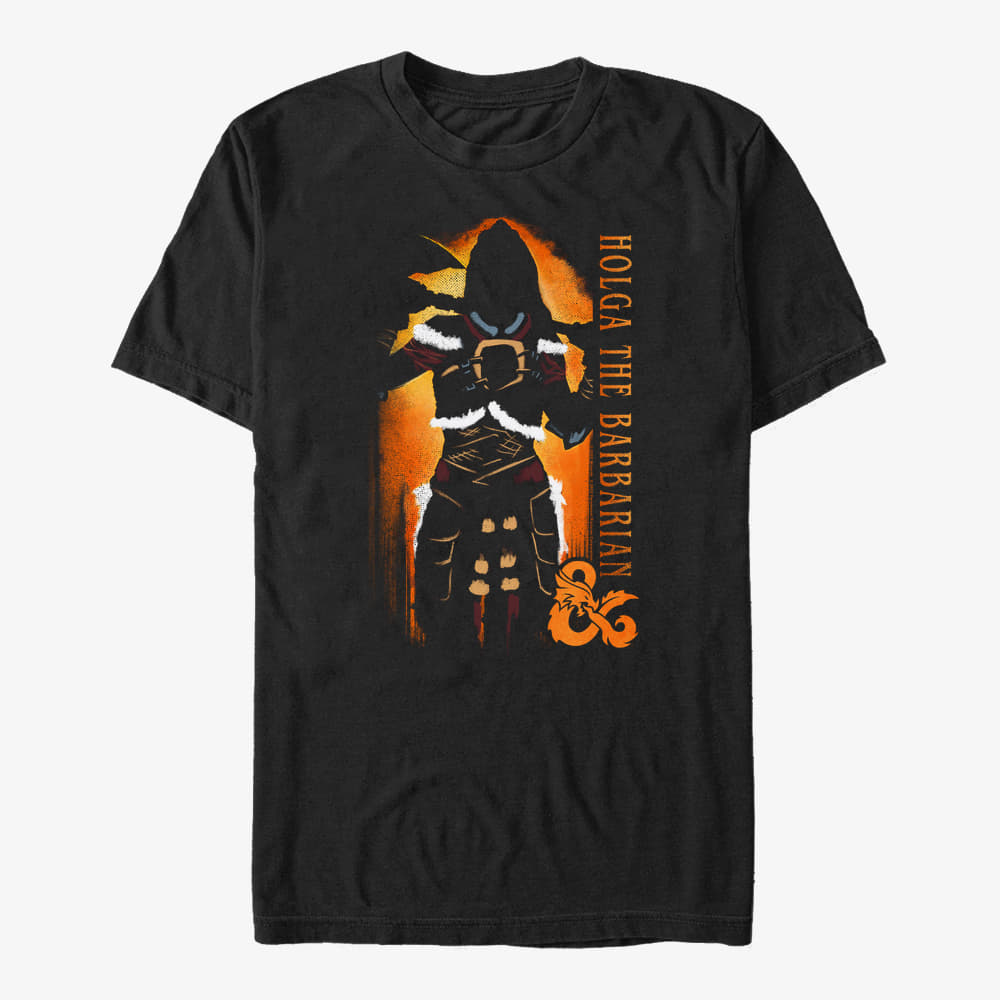 Koszulki Merch Dungeons & Dragons: Honor Among Thieves - Barbarian Holga Unisex T-Shirt Black