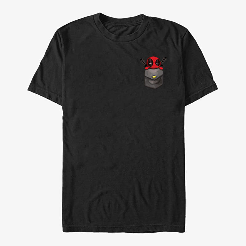 Merch Marvel Deadpool - Deadpool Cutie Pie Unisex T-Shirt Black