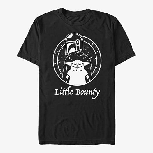 Majica Merch Star Wars: The Mandalorian - Little Bounty Unisex T-Shirt Black