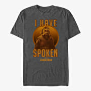 Merch Star Wars: The Mandalorian - Kuill Has Spoken Unisex T-Shirt Dark Heather Grey