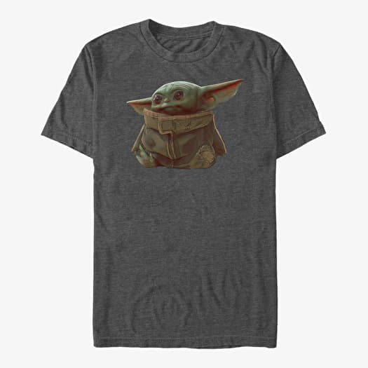 Tricou Merch Star Wars: The Mandalorian - Ball Thief Unisex T-Shirt Dark Heather Grey