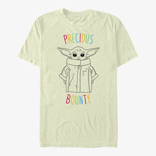 T-shirt Merch Star Wars: The Mandalorian - Precious Bounty Unisex T-Shirt Natural