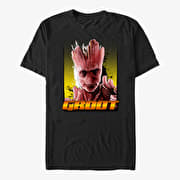 Merch Marvel GOTG Classic - Tape Unisex T-Shirt Black