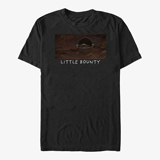 T-särk Merch Star Wars: The Mandalorian - Little Bounty Unisex T-Shirt Black