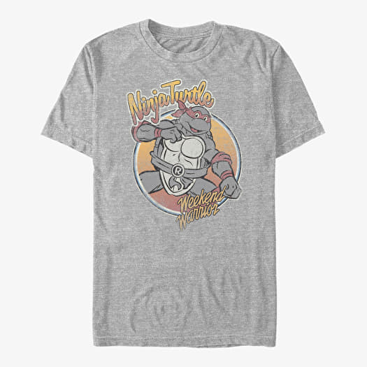 Marškinėliai Merch Nickelodeon Teenage Mutant Ninja Turtles - Turtle Warrior Unisex T-Shirt Heather Grey