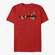 Merch Nickelodeon Teenage Mutant Ninja Turtles - Cowapatch Unisex T-Shirt Red