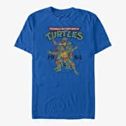 Merch Nickelodeon Teenage Mutant Ninja Turtles - Group Elite Unisex T-Shirt Royal Blue