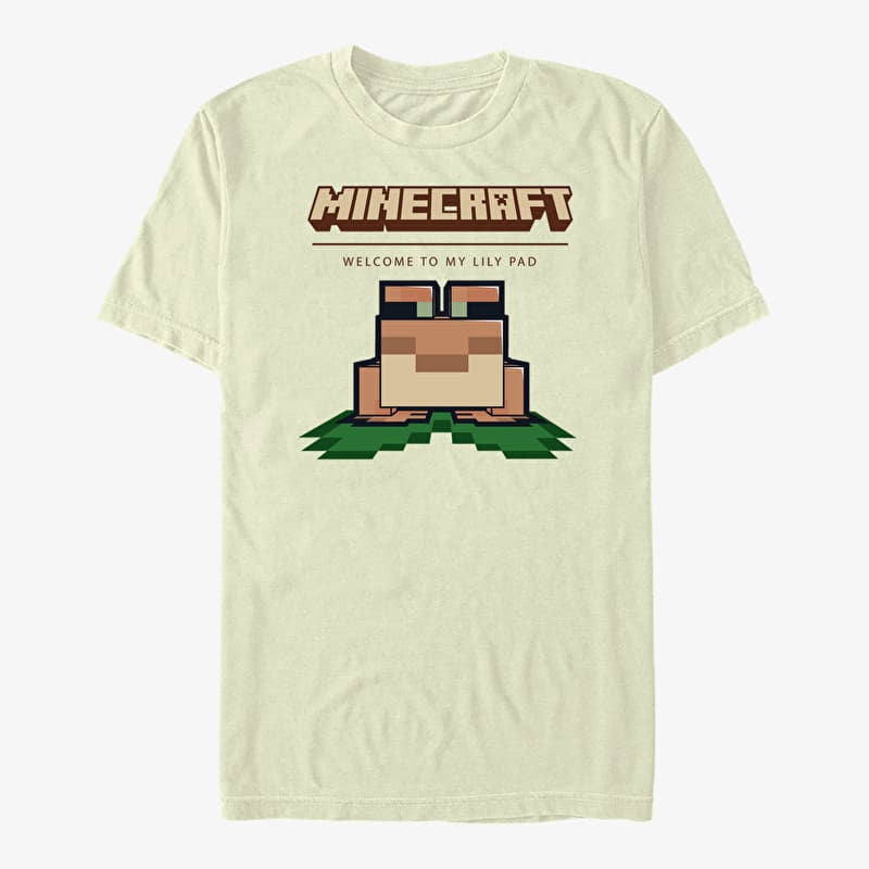 T-shirt Merch Minecraft - Welcome Frog Unisex T-Shirt Natural