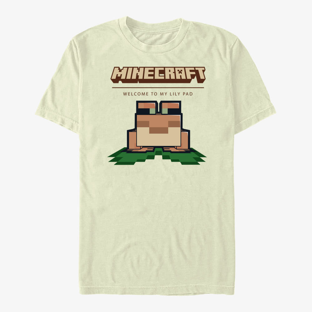 Magliette Merch Minecraft - Welcome Frog Unisex T-Shirt Natural