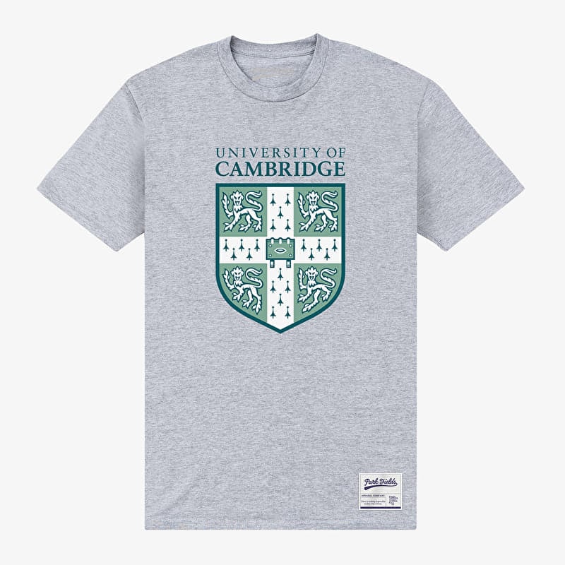 Majica Merch Park Agencies - University Of Cambridge Shield Unisex T-Shirt Sport Grey