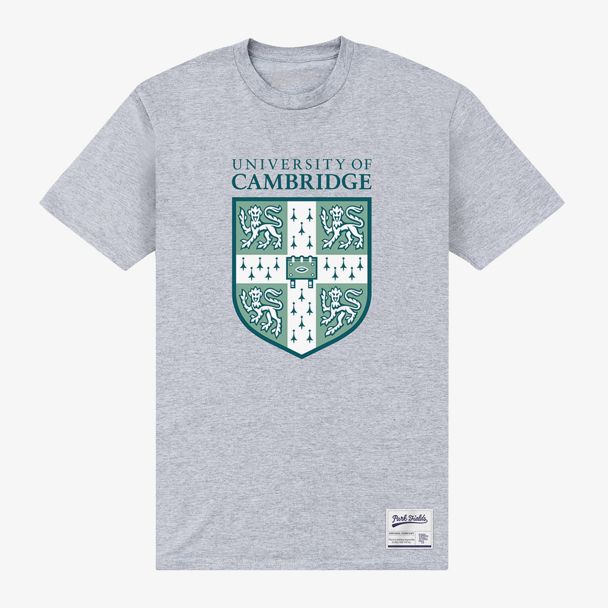 T-shirts Merch Park Agencies - University Of Cambridge Shield Unisex T-Shirt Sport Grey