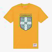 Merch Park Agencies - University Of Cambridge Shield Unisex T-Shirt Gold