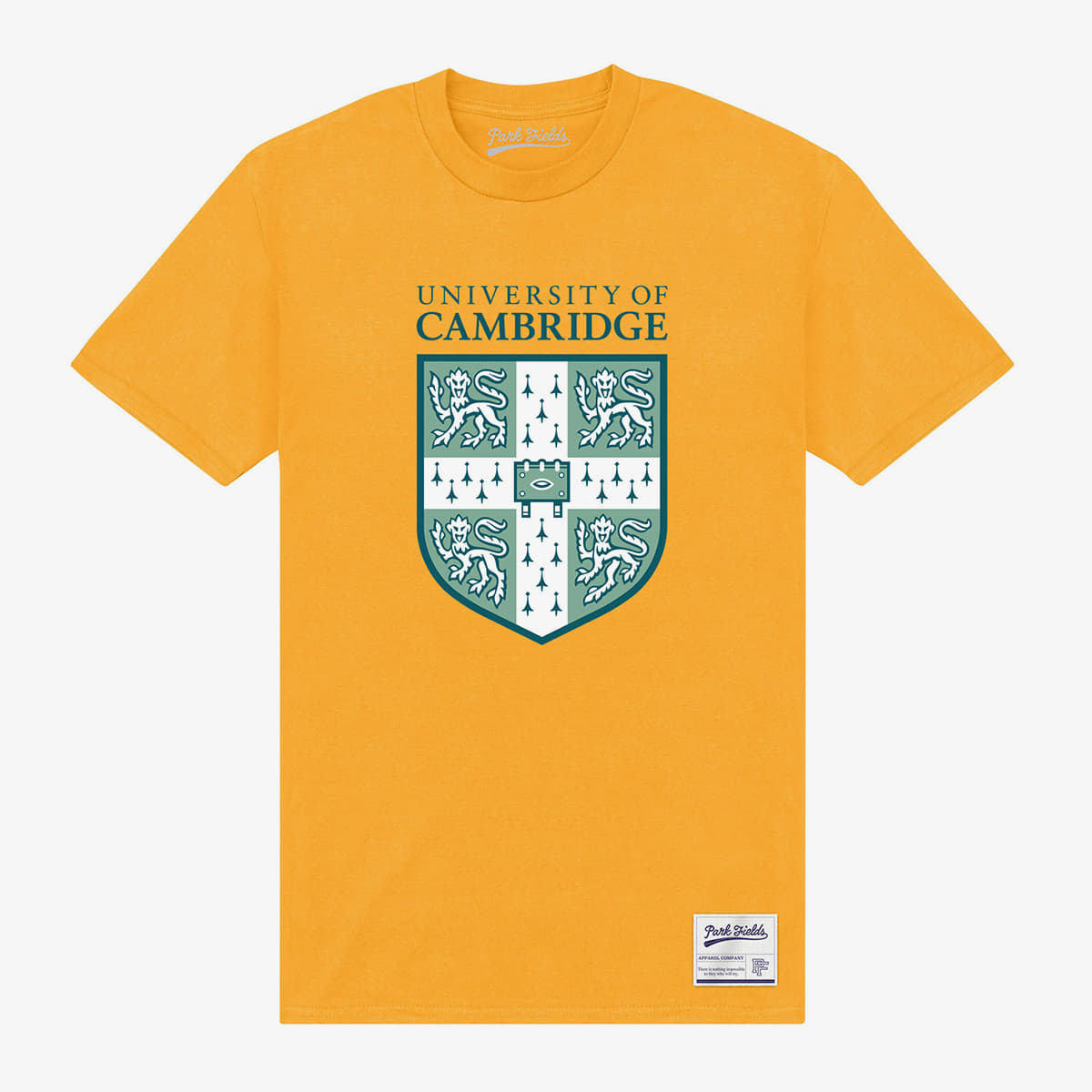 T-shirts Merch Park Agencies - University Of Cambridge Shield Unisex T-Shirt Gold