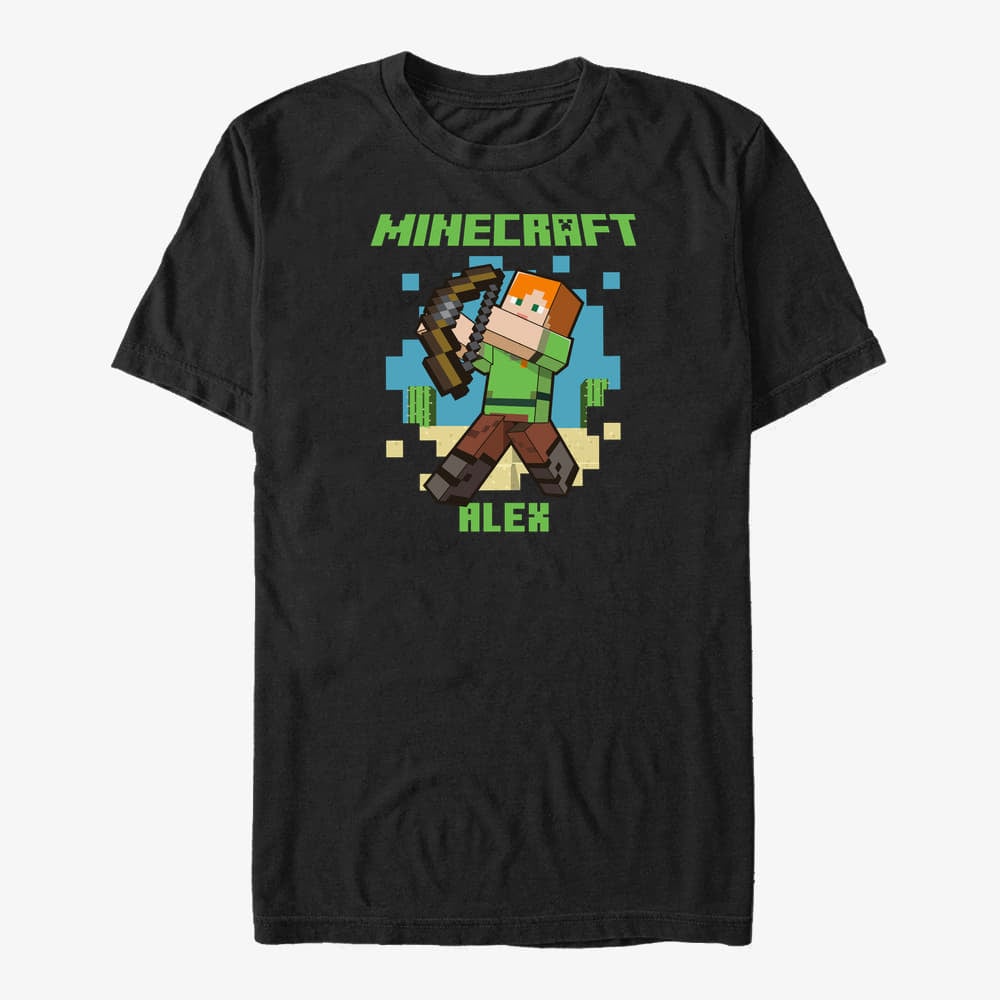 Majice T-shirt Merch Minecraft - Sniper Unisex T-Shirt Black