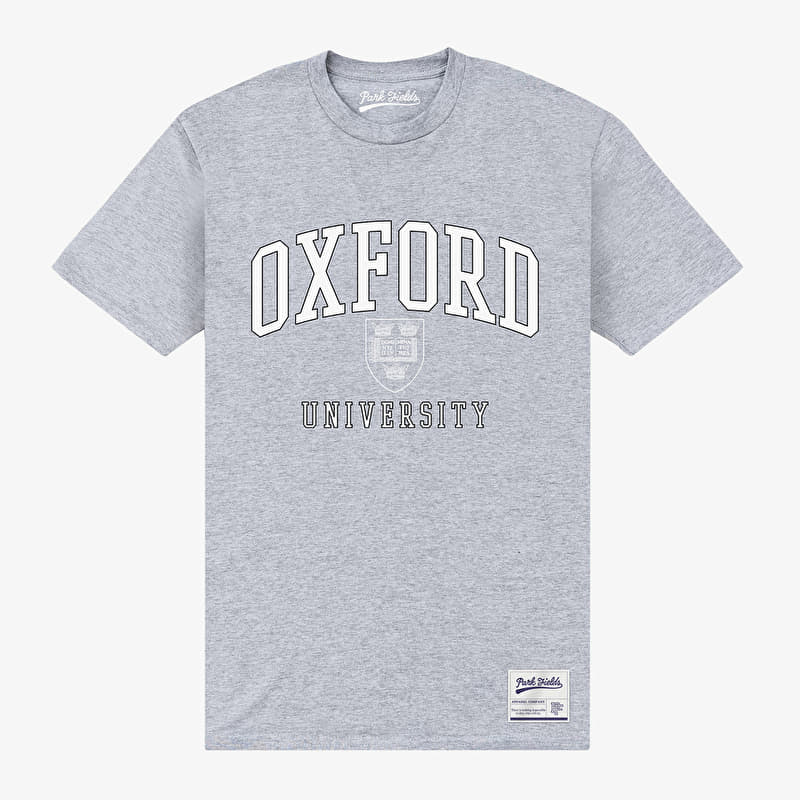 Majica Merch Park Agencies - Oxford University Crest Unisex T-Shirt Sport Grey