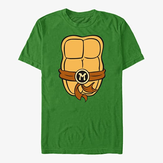 Tričko Merch Nickelodeon Teenage Mutant Ninja Turtles - Michelangelo Top Unisex T-Shirt Kelly Green